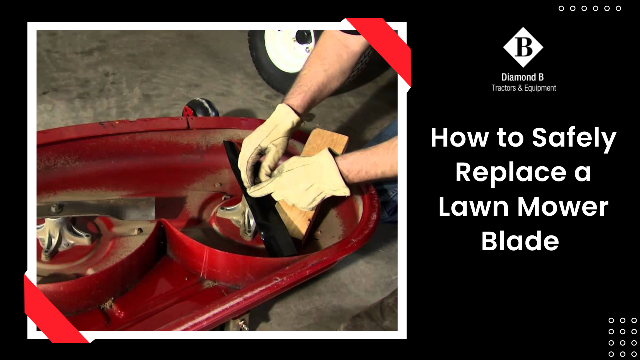 How to Safely Replace a Lawn Mower Blade - AtoAllinks