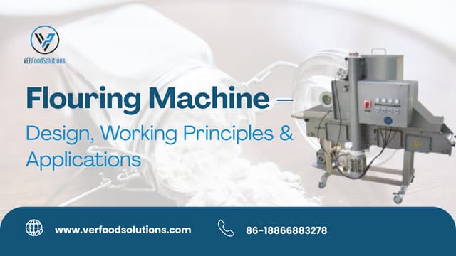 Flouring Machine – Design, Working Principles & Applications