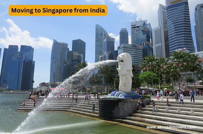 Moving to Singapore from India, India to Singapore Relocation - Abroad Movers