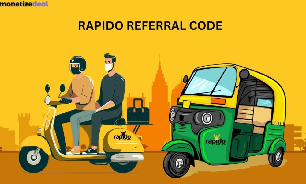 Rapido Referral Code [CWTN0U5] | Earn Rs 50 Per Referral