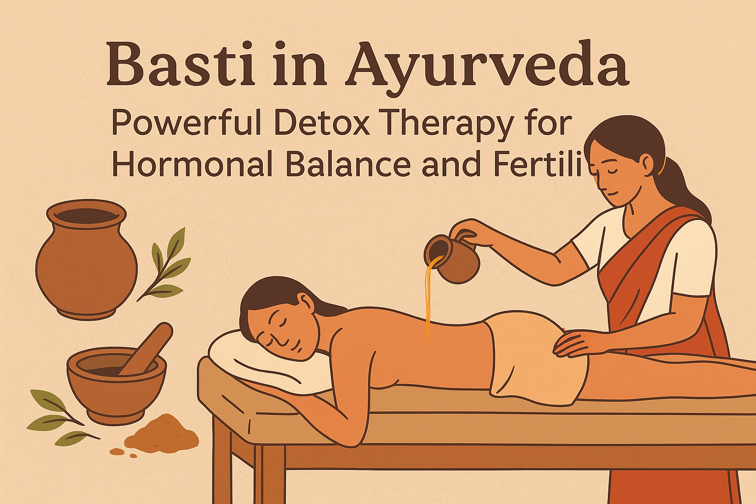Basti in Ayurveda: Powerful Detox Therapy for Hormonal Balance and Fertility