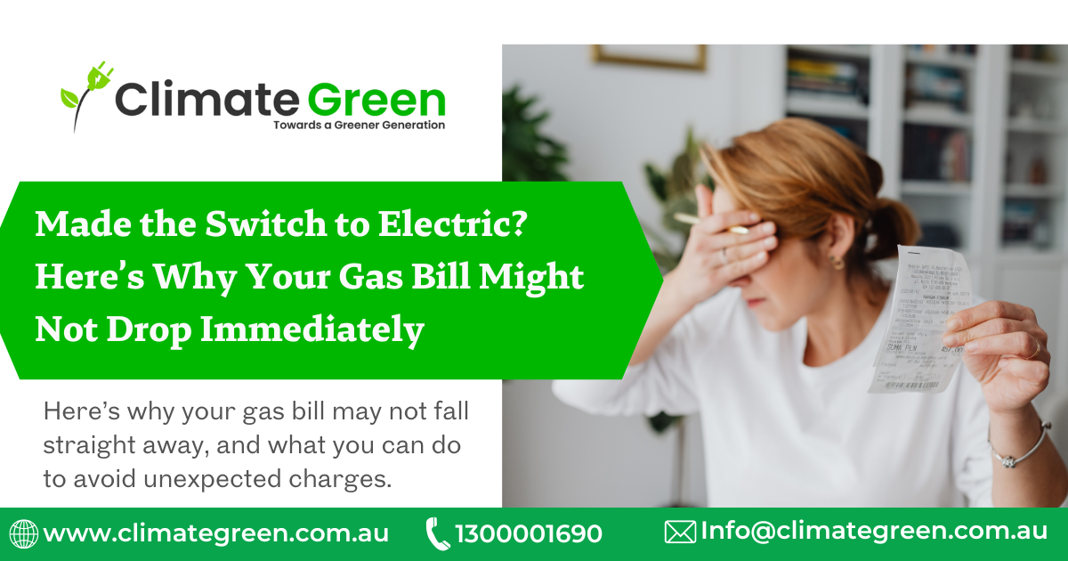 Switch to Electric: Why Your Gas Bill Won’t Drop Immediately