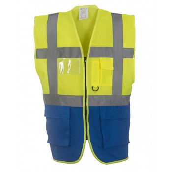 Printed Hi-vis Vests in the UK - Embroidered Workwear UK
