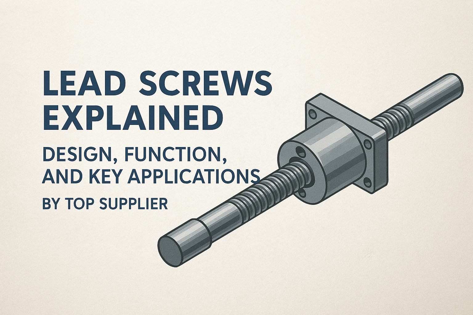 Lead Screws Explained: Design, Function, and Key Applications - Gifyu