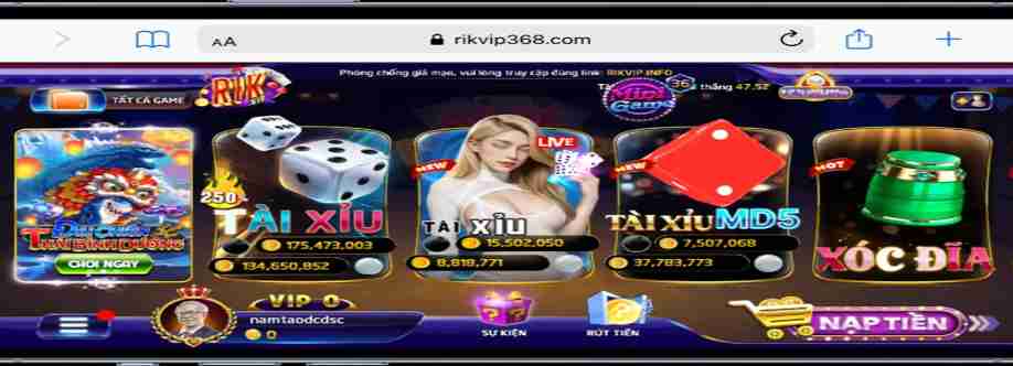 RIKVIP Trang Game Đổi Thưởng Cover Image