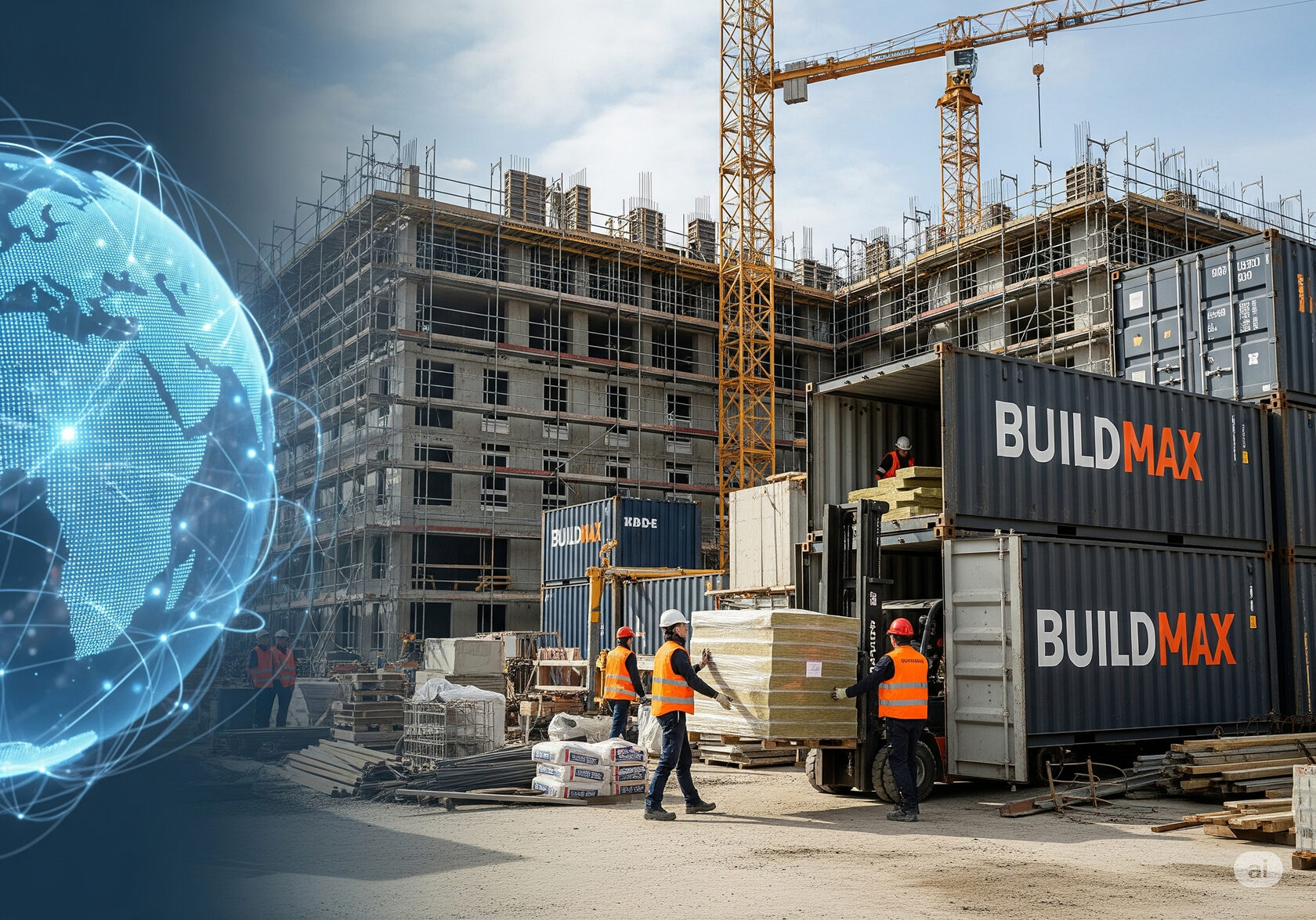 BUILDMAX™ – Global Construction Material Sourcing & Supply