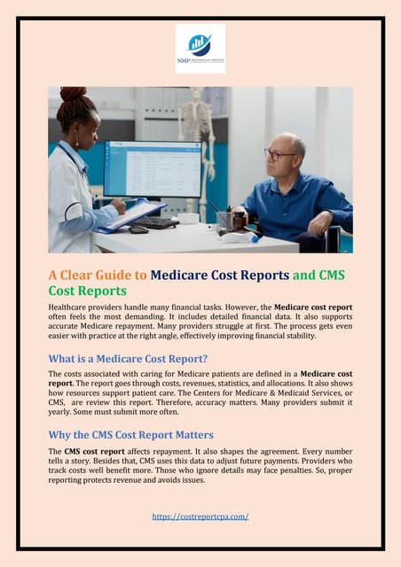 A Clear Guide to Medicare Cost Reports and CMS Cost Reports | PDF