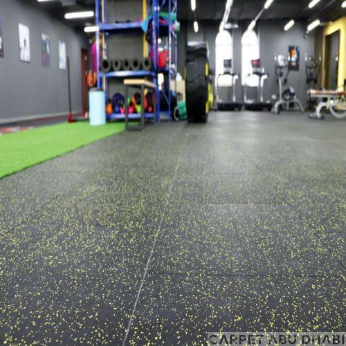 Rubber Flooring Abu Dhabi, Dubai & UAE - Gym Rubber Flooring