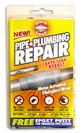 Pow-R Wrap Pipe Repair & Plumbing Repair Kits