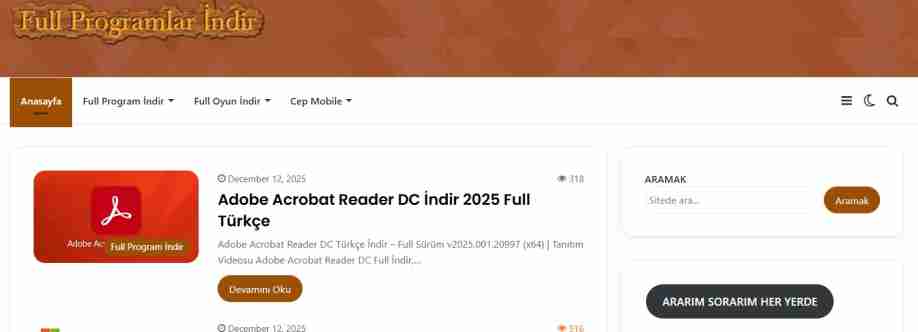 Full Programlar İndir Cover Image