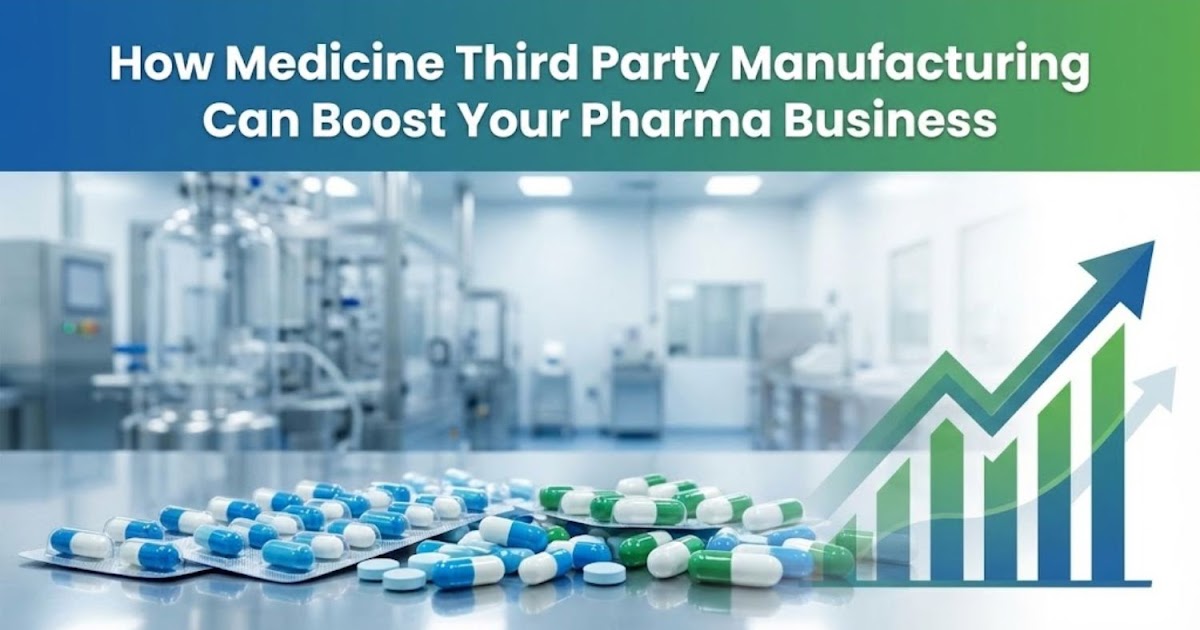 How Medicine Third Party Manufacturing Can Boost Your Pharma Business?