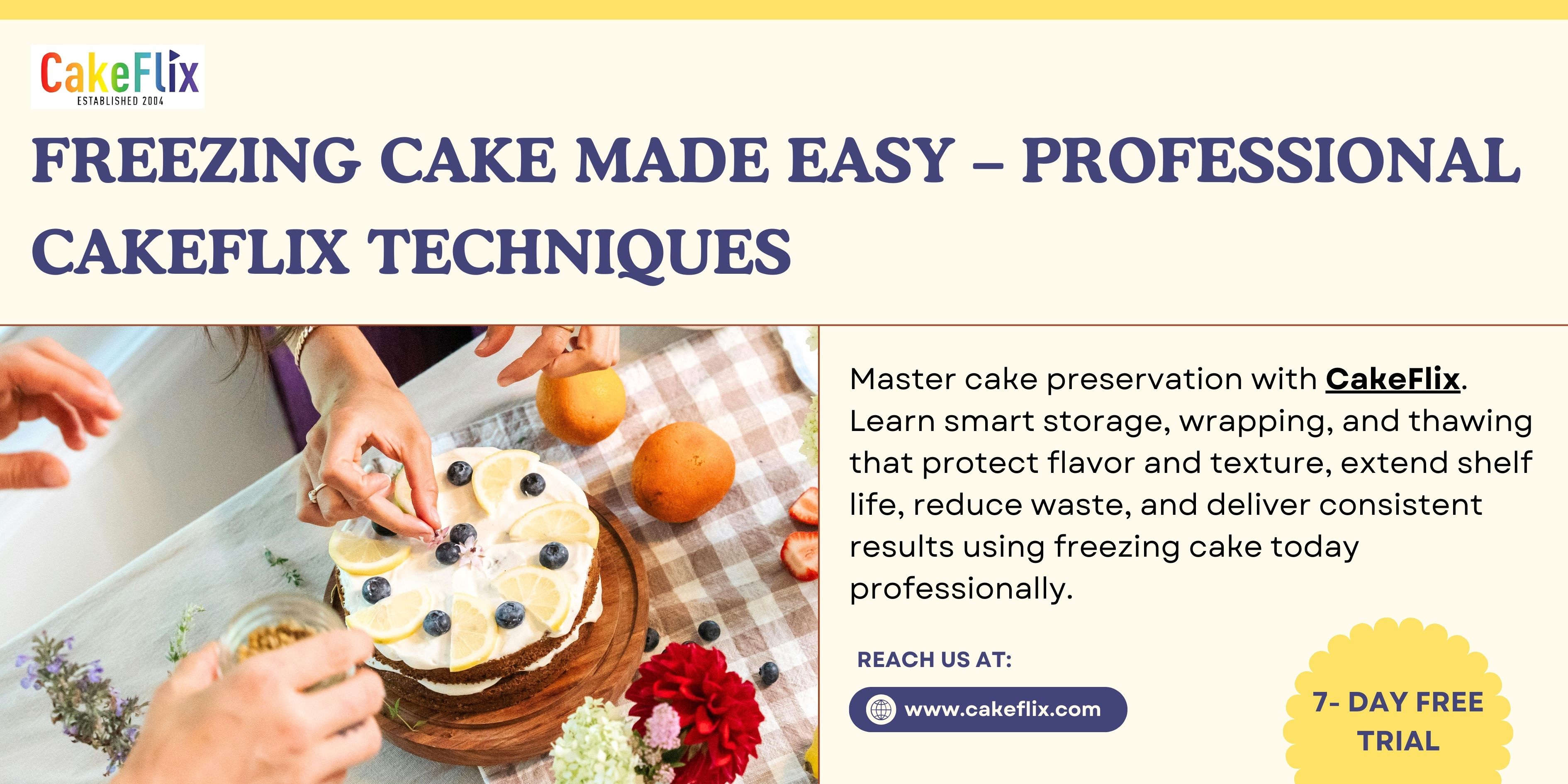 Freezing Cake Made Easy – Professional CakeFlix Techniques — Freeimage.host