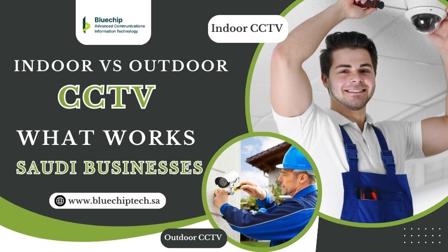 Indoor vs Outdoor CCTV – What Works Best in Saudi Businesses