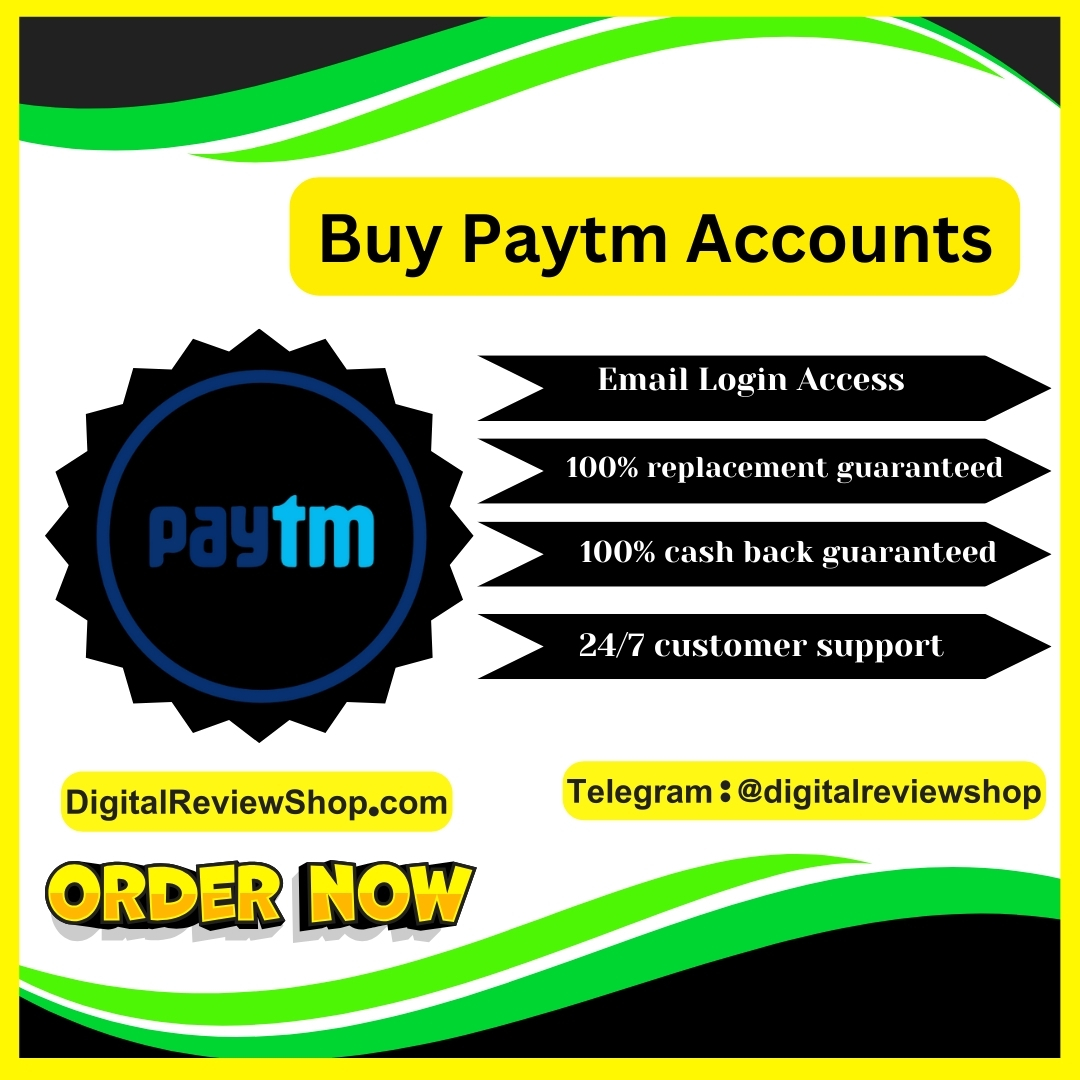 Buy Paytm Accounts - Secure & Instant Access