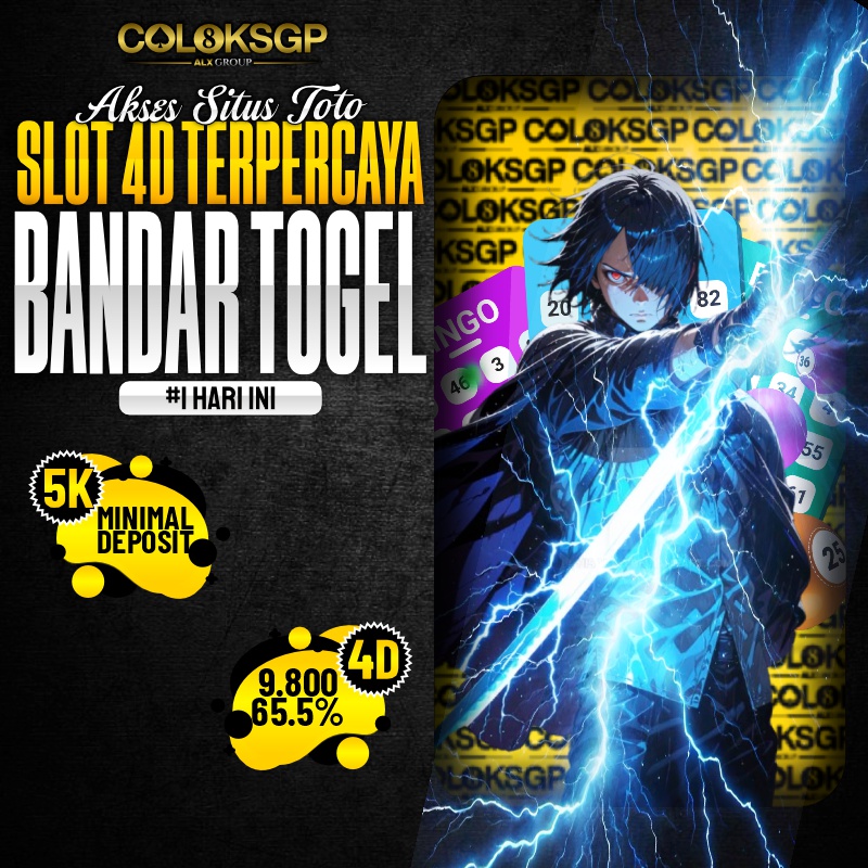 COLOKSGP # Link Toto Macau 4D Resmi & Bandar Slot Terpercaya Hari Ini