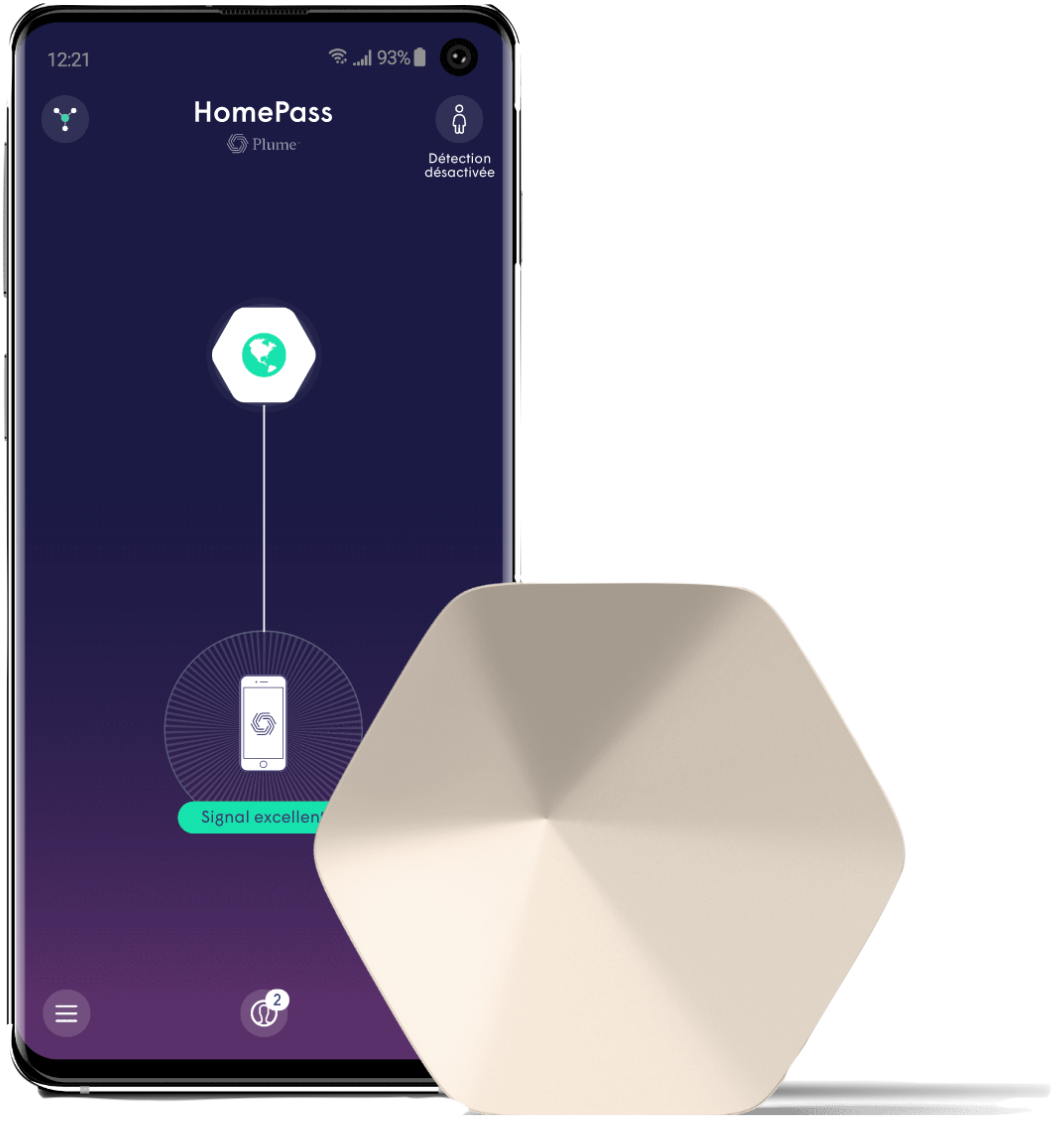 Plume Smart Home WiFi Cayman | Adaptive WiFi C3 Pure Fibre