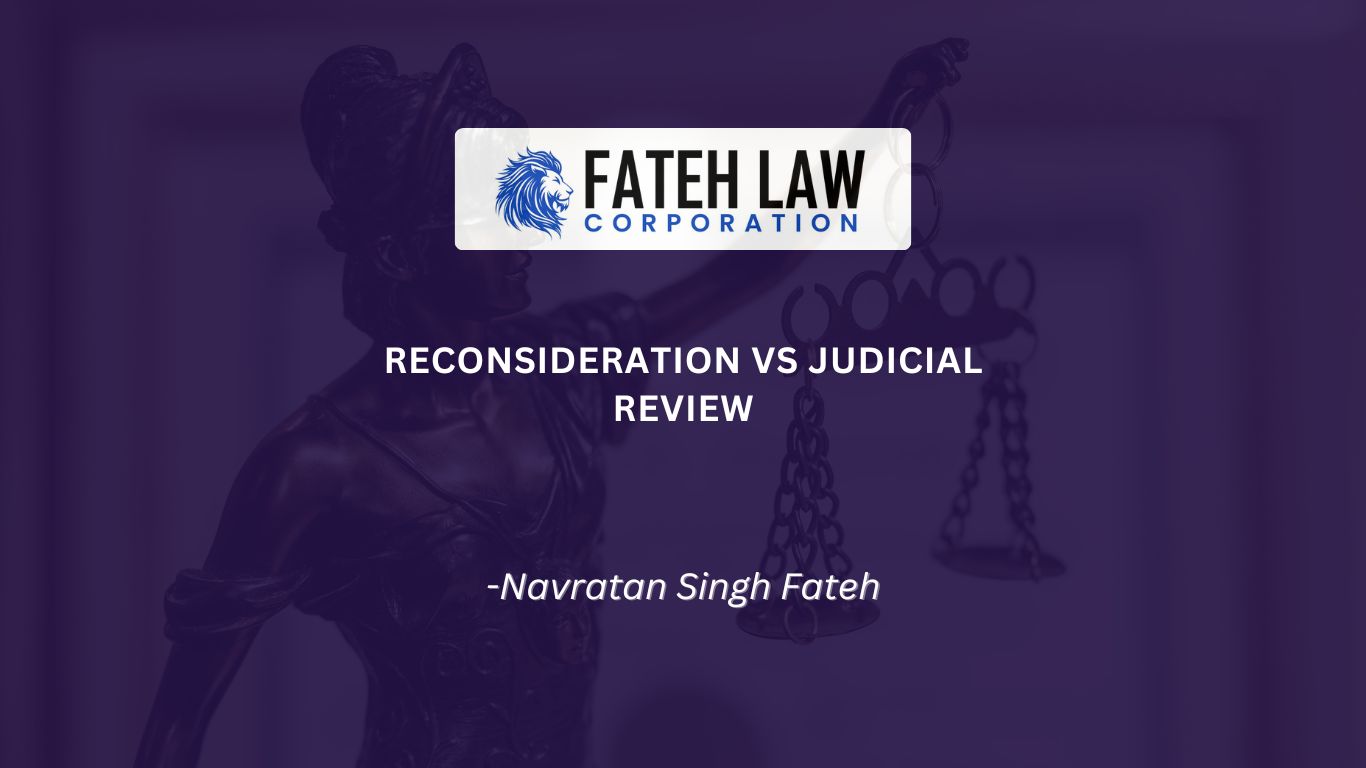 When a Missed Deadline Almost Costs Permanent Residence: A Federal Court Lesson Every Applicant Must Learn - Fateh Law Corporation