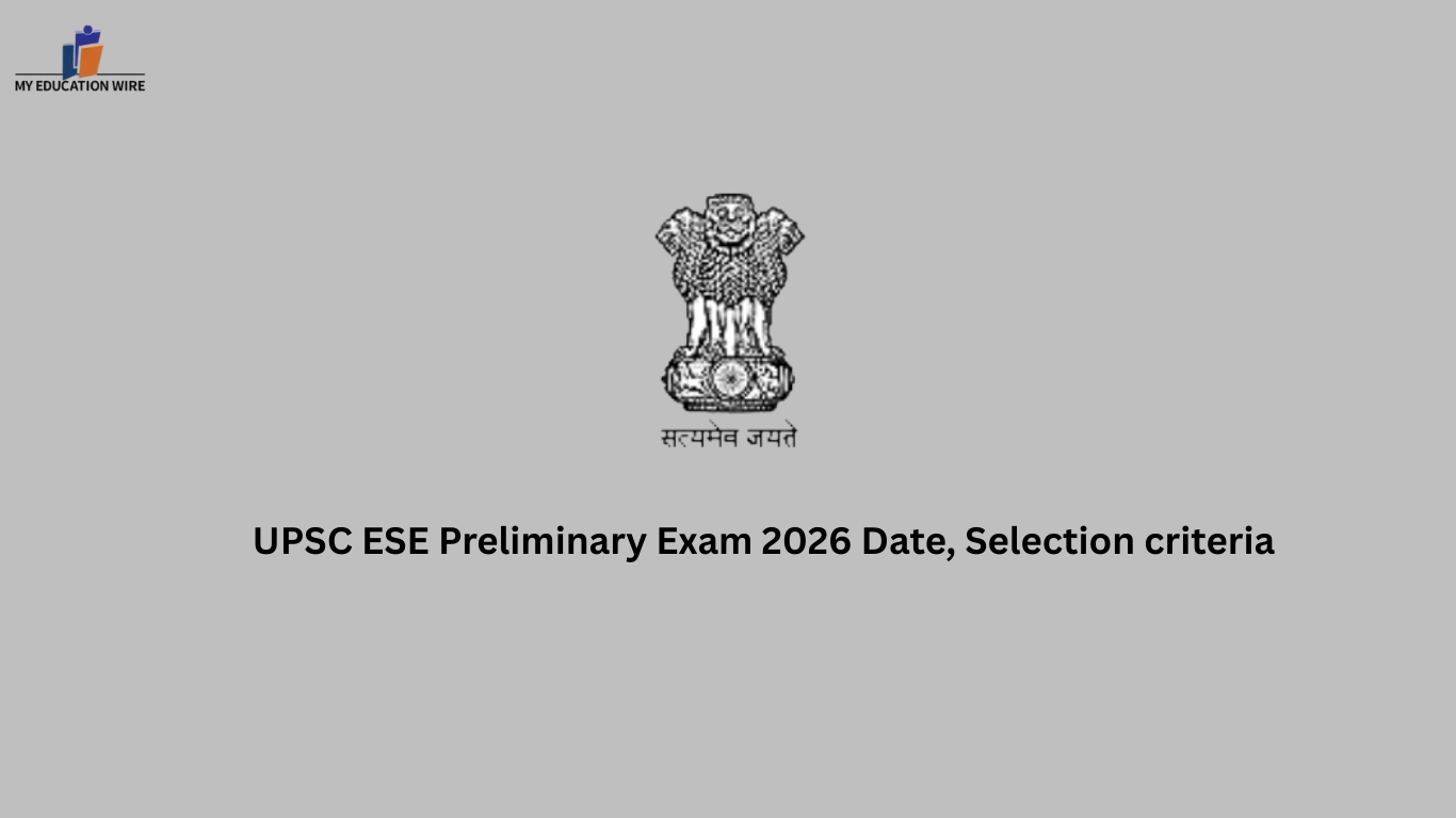 UPSC ESE Preliminary Exam 2026,