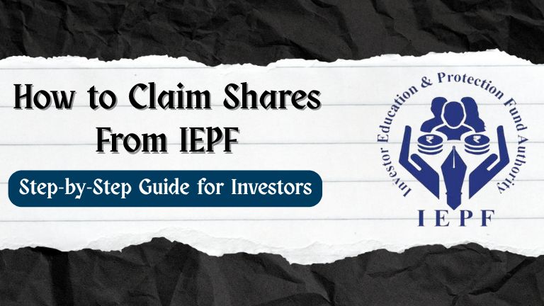 How to Claim Shares from IEPF Step-by-Step Guide