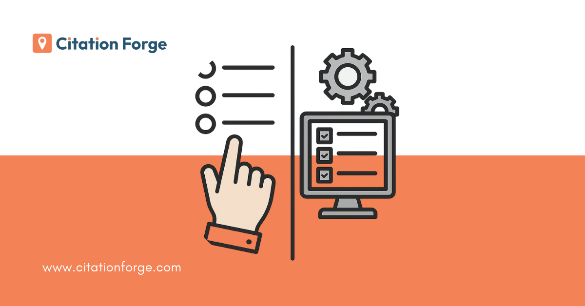 Manual Citation Building vs Automated Tools: Which One Is Better?