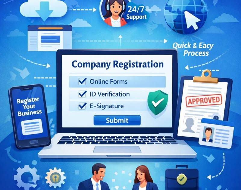 How Technology and Online Portals Are Simplifying Company Registration
