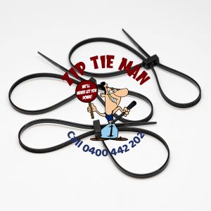 Buy Black Cable Ties Online in Australia – Zip Tie Man - Cable Ties | Zip Ties | Steel & Nylon Cable Ties | Zip Tie Man
