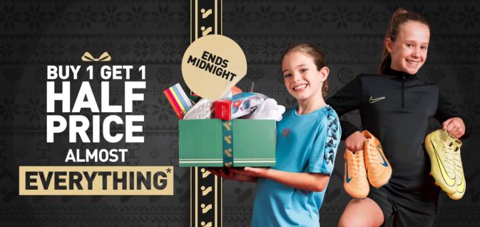 Intersport elverys black friday sale ends midnight - Buy 1 Get 1 HALF PRICE Almost Everything - Pynck