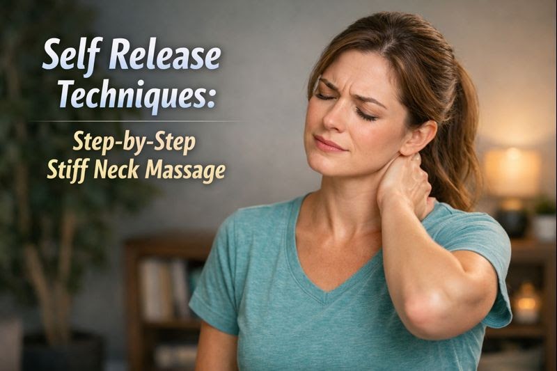 Self-Release Techniques: Step-by-Step Stiff Neck Massage