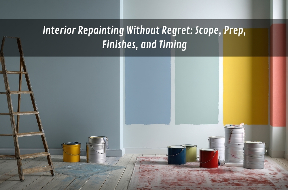Interior Repainting Without Regret: Scope, Prep, Finishes, and Timing | t2.world