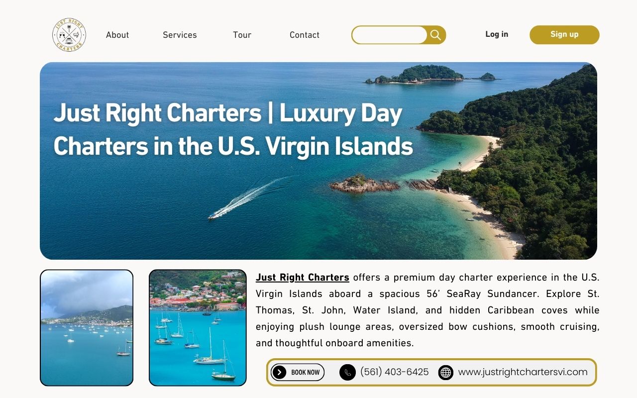 Just Right Charters | Luxury Day Charters in the U.S. Virgin Islands — Freeimage.host