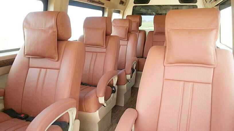 9 Seater Tempo Traveller on Rent in Delhi