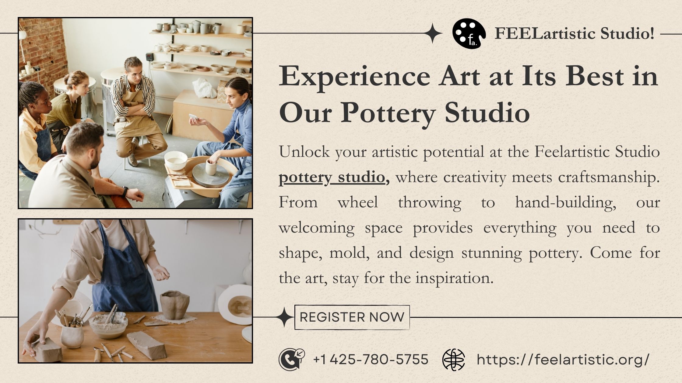 Experience Art at Its Best in Our Pottery Studio — Freeimage.host