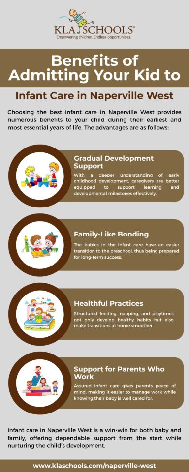 Benefits of Admitting Your Kid to Infant Care in Naperville West