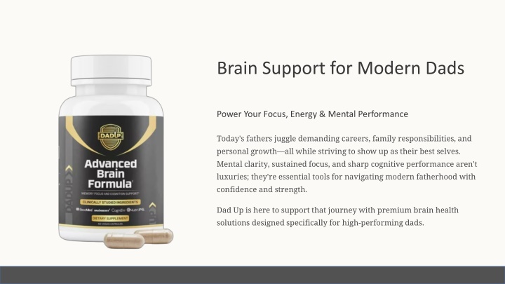 Why brain support supplements for men matter today