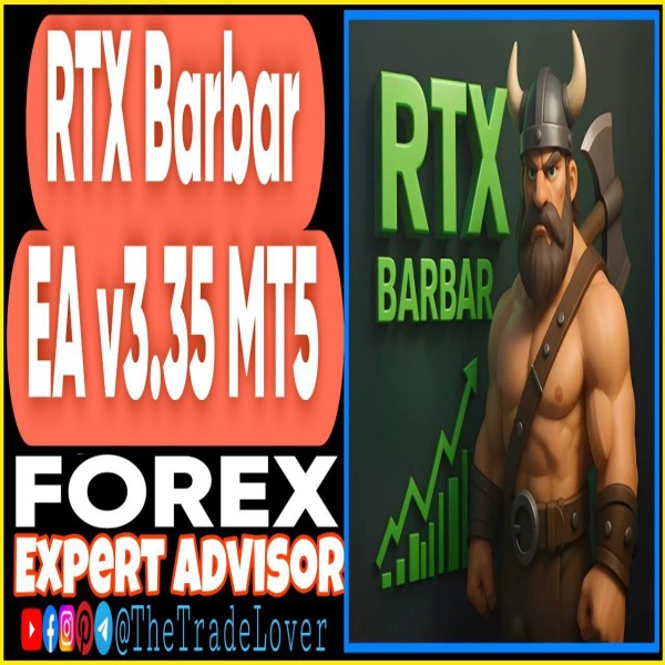 RTX BARBAR EA v3.35 MT5 + Presets (Works on Build 5370+) | Forex Robot | MT5 Expert Advisor - The Trade Lovers