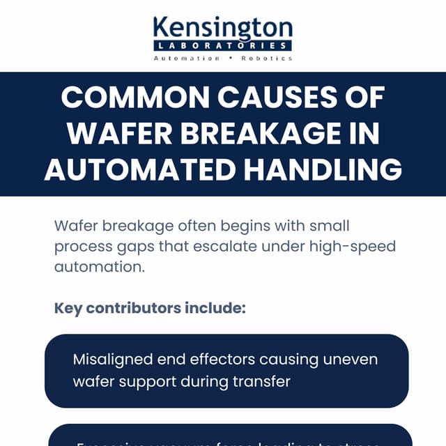 Common Causes of Wafer Breakage in Automated Handling | PDF