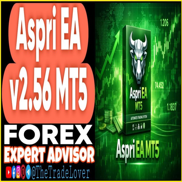 Aspri EA v2.56 MT5 + Presets (Works on Build 5370+) | Forex Robot | MT5 Expert Advisor - The Trade Lovers