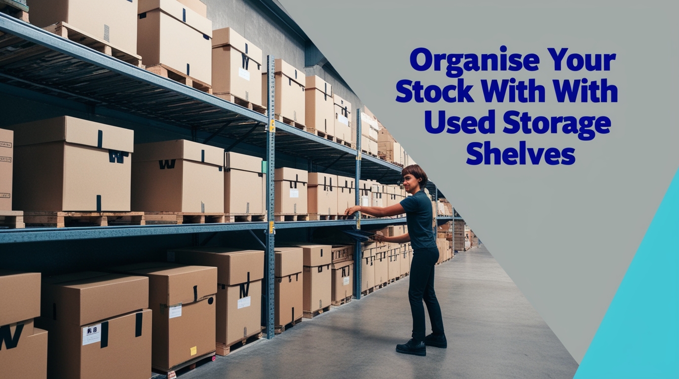 Organise your Stock with Used Storage Shelves - MTS RACKS