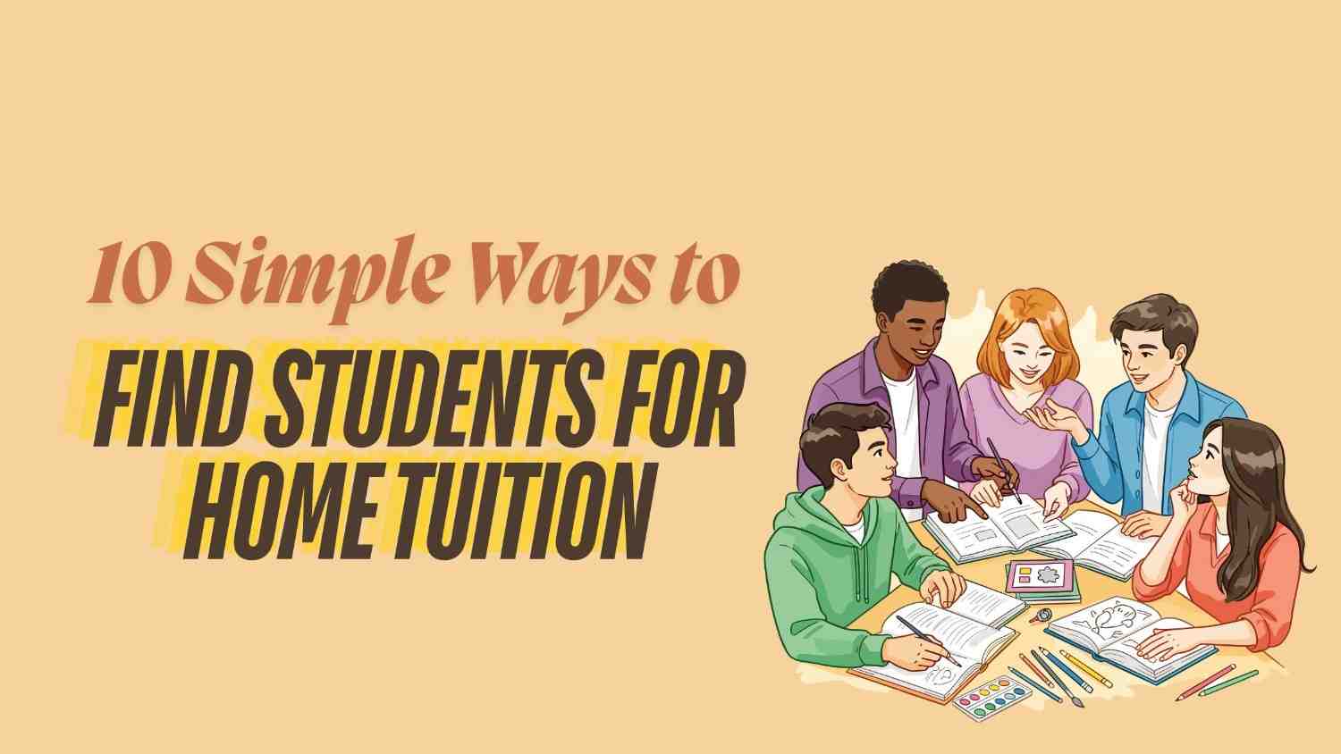 5 Ways to Find Students for Home Tuitions