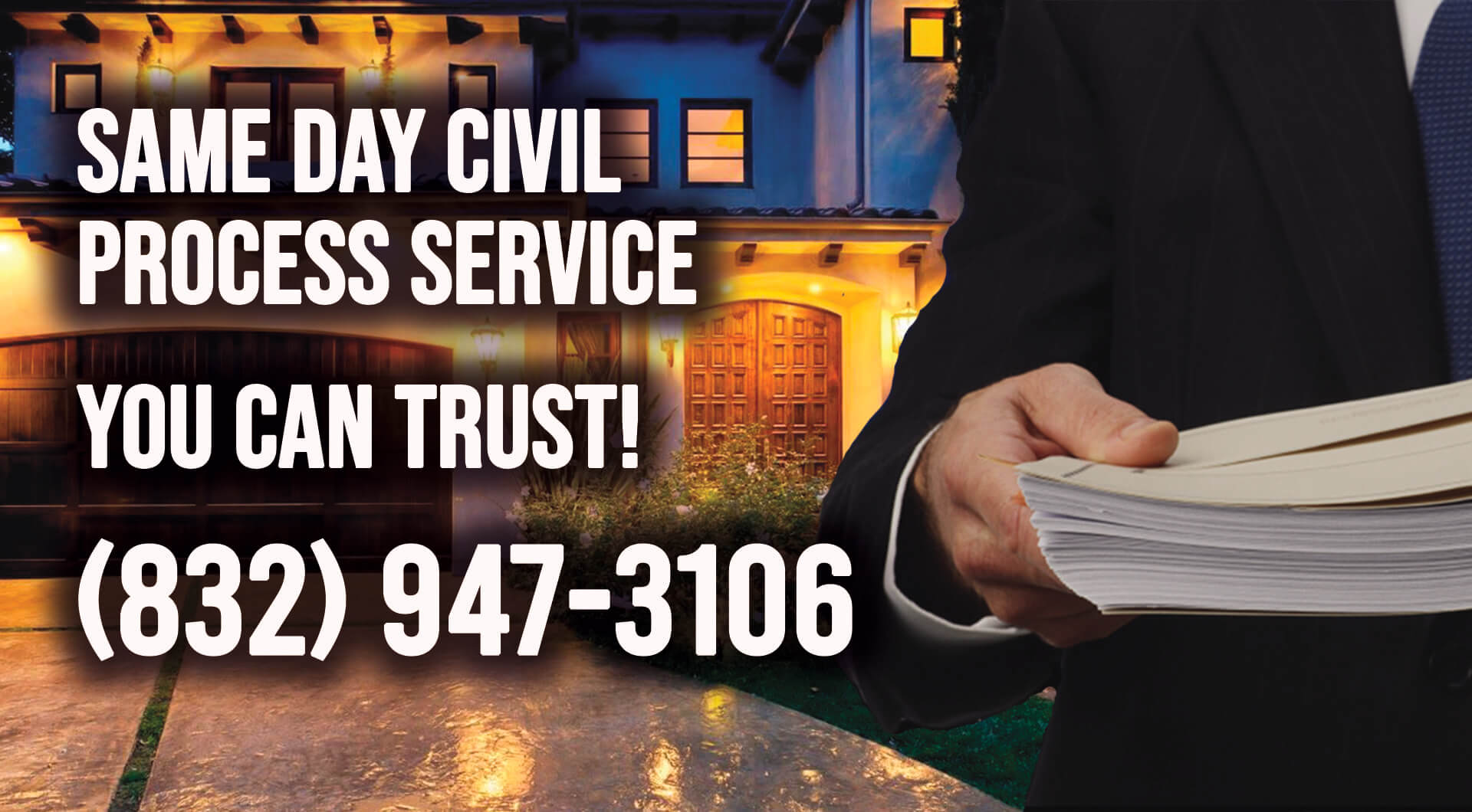 Reliable Harris County Process Server #1 For Your Needs!