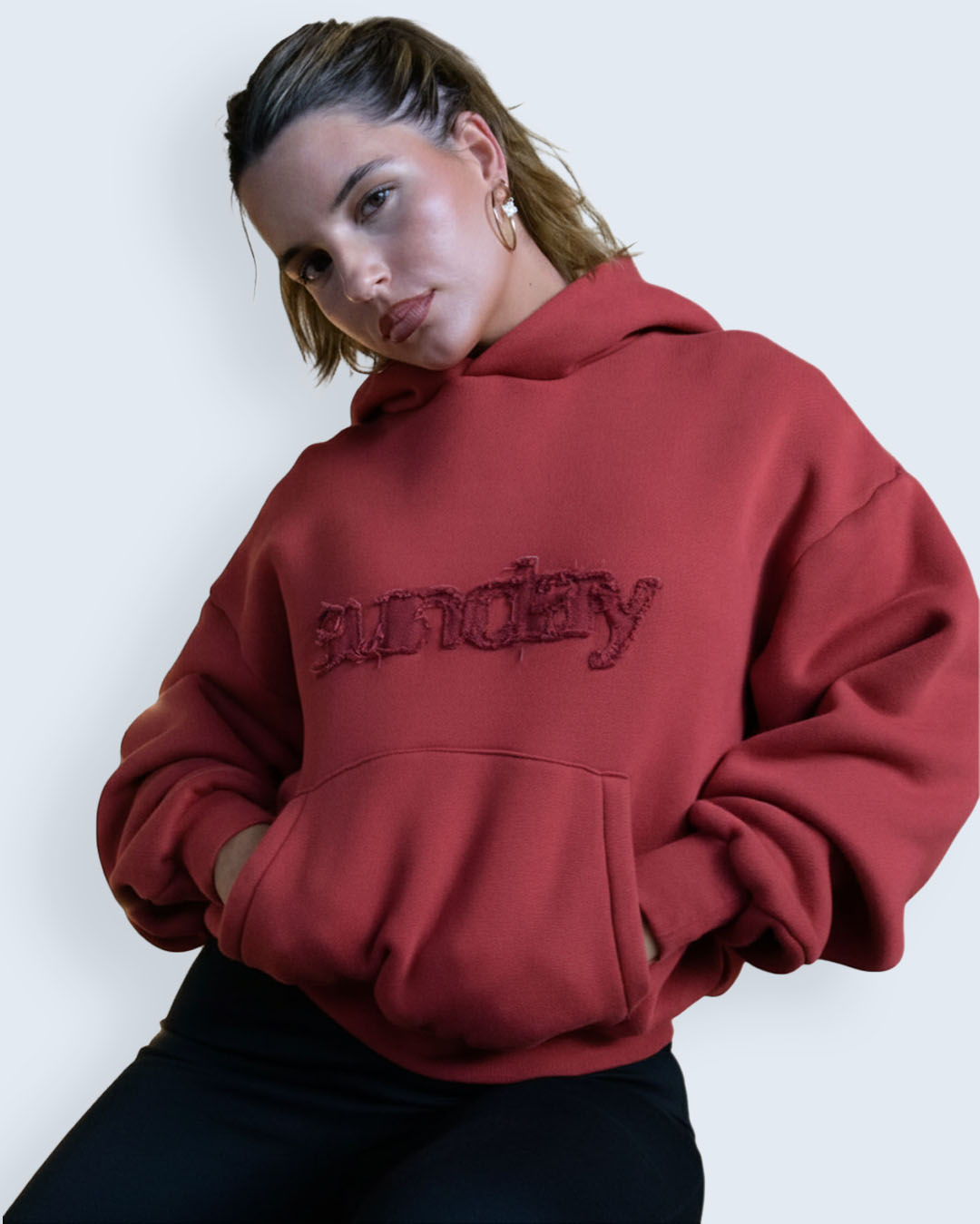 Premium Heavyweight Streetwear Sunday Hoodie