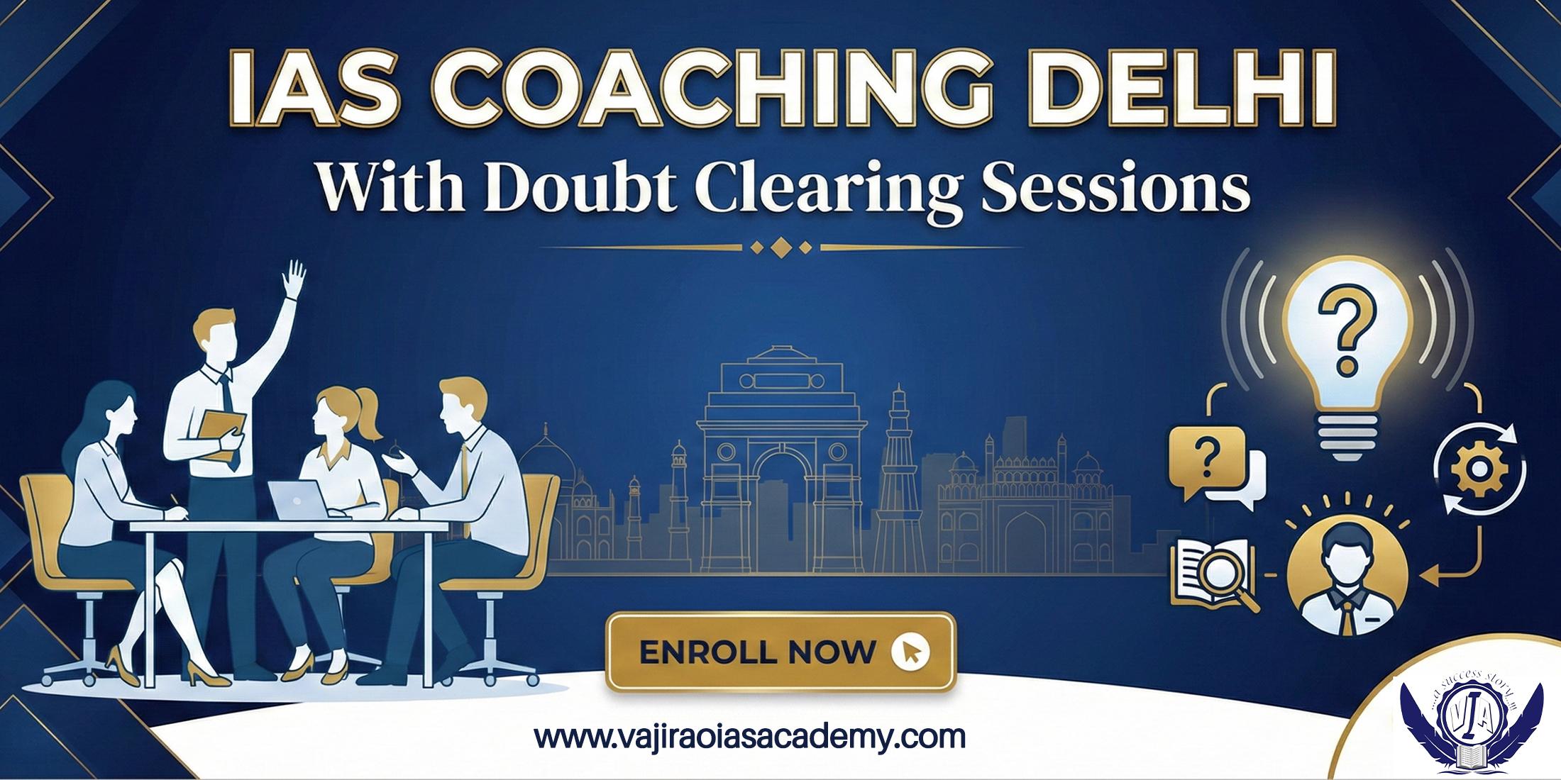 IAS Coaching Delhi with Doubt Clearing Sessions