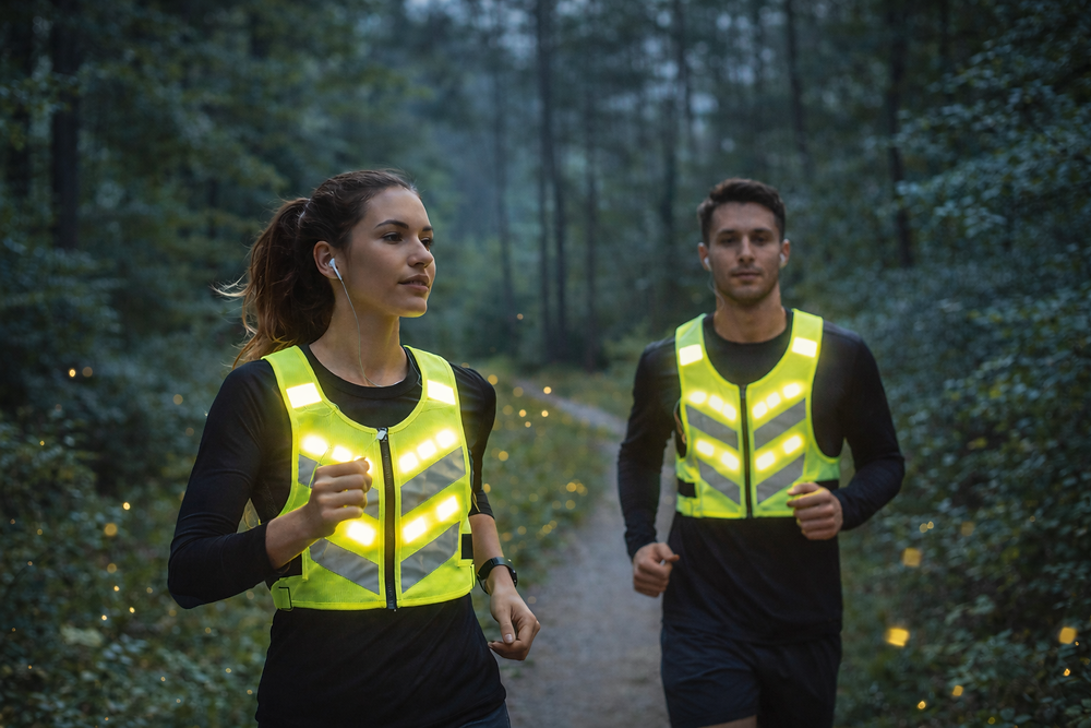 Vizivest Smart Safety Wear for Fitness Activities in Nature