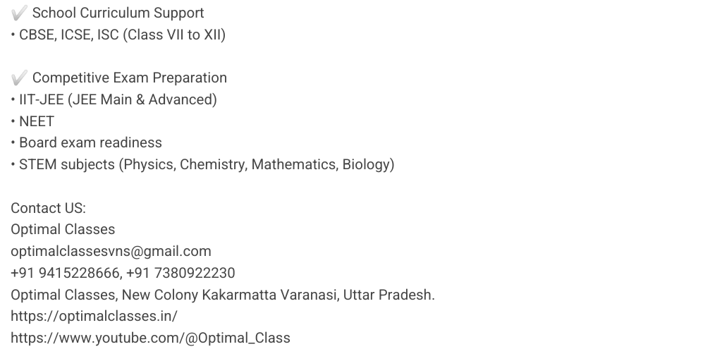Optimal Classes by Optimal Classes - Infogram