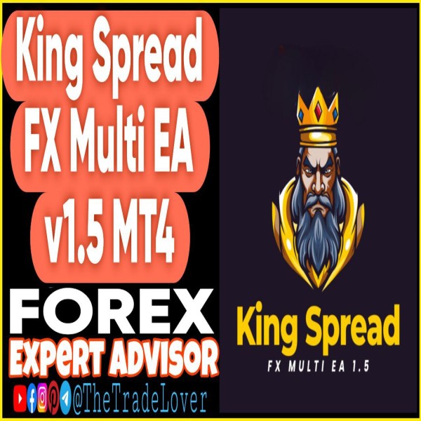 King Spread FX Multi EA v1.5 MT4 (Works on Build 1444+) | Forex Robot | MT4 Expert Advisor - The Trade Lovers