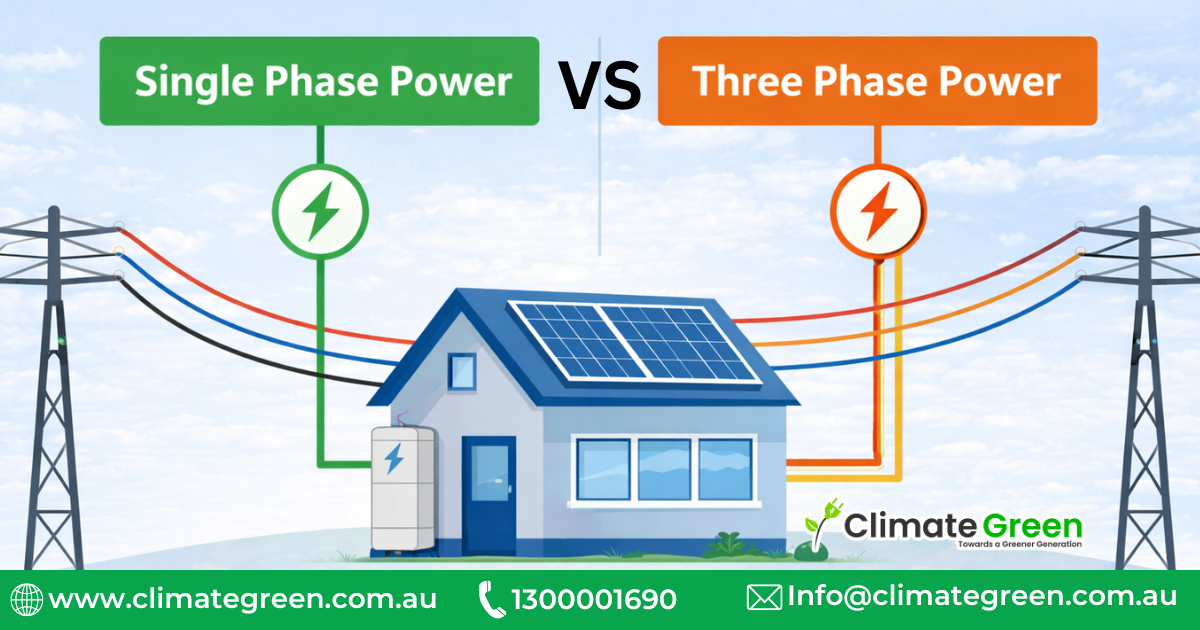 Single Phase vs Three Phase Power for Solar & Batteries