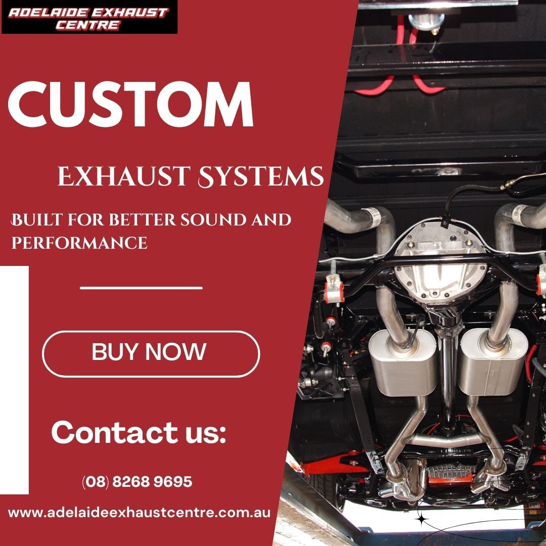 Redefine Performance: That Custom Exhaust System – @adelaideexhaustcentre on Tumblr