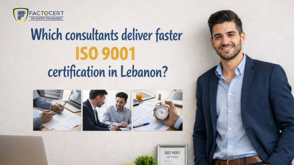ISO 9001 Certification in Lebanon | Best ISO Certification provider in Beirut