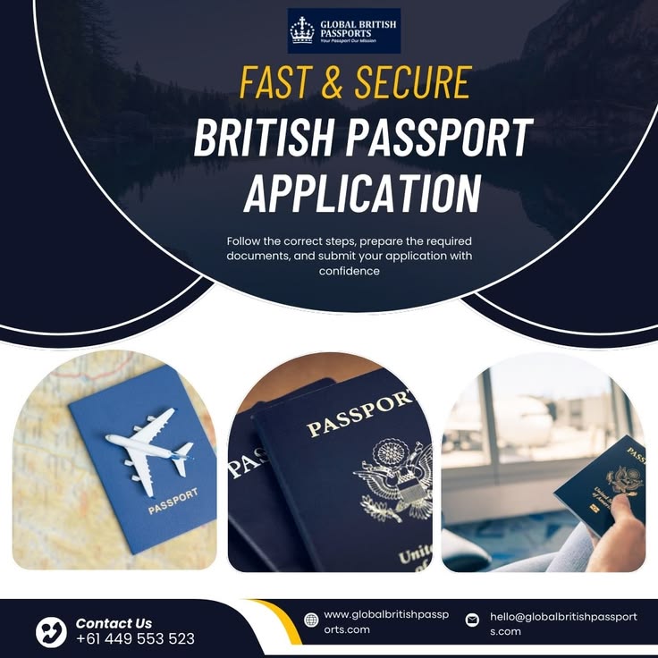 Fast & Secure British Passport Application