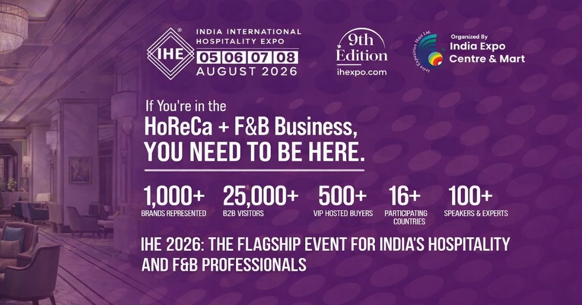 IHEXPO 2026 | India International Hospitality Expo